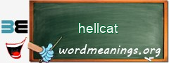 WordMeaning blackboard for hellcat